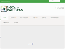 Tablet Screenshot of ngoworldpk.com